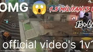 😱🤣 ye kya ho gya aaj official video's 1v14 