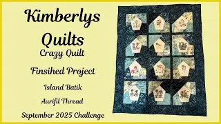 Crazy Quilt Finished Project