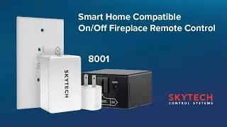 Turn Your Fireplace On or Off With Your Favorite Smart Plug. The 8001 | Powered by Skytech