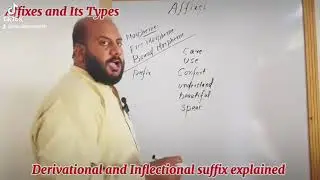 Affixes and Its types