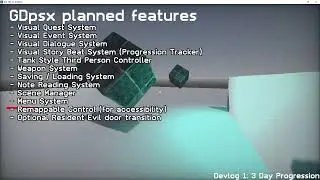 GDpsx | 0.5.2 - 3 Day Progression [Devlog 1]