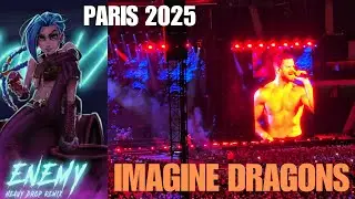 Enemy - Imagine Dragons Live in Paris 2025 | Explosive Energy on Stage