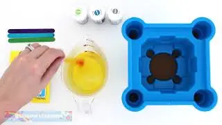 DIY Soft Jelly Gummy Pudding Castle Learn Rainbow Colors Toy Surprise * RainbowLearning