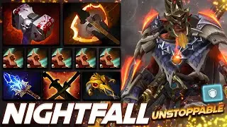 Nightfall Troll Warlord Unstoppable - Dota 2 Pro Gameplay [Watch & Learn]