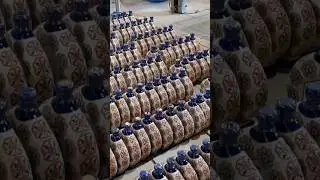 Behind the scenes bottling process of Tequila Mandala XA. That's a lot of tequila!!!