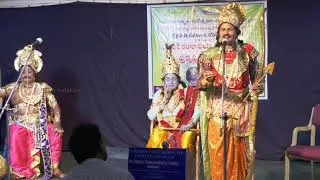 Sri Krishna Rayabaram Natakam lo Arjunudi padyalu