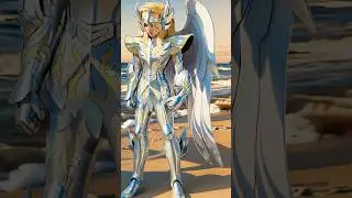 Cygnus Hyoga Awakens the God Cloth- Divine Ice Power Unleashed! #saintseiya #cygnus #fanart #cosplay