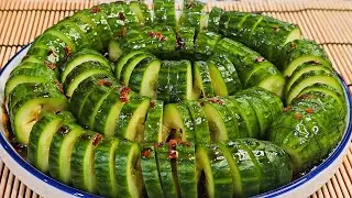 Ensalada de Pepino al Estilo Chino / Chinese Style Cucumber Salad /