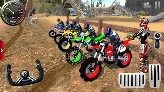 Juego De Motos - US Police Motor Bikes Impossible Driving #1 - Game Offroad Outlaws Android GamePlay