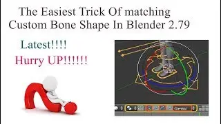Tutorial: Custom Bone Shapes in Blender (v2.79), (The Easiest matching trick)