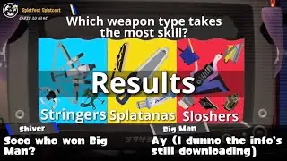 Deep Cut Splatfest Results Stringers vs Splatanas va Sloshers
