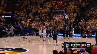 Rudy Gobert AIRBALLS free throw MAVS Bench funny reaction 😂