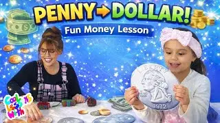 🎵 Penny to Dollar! Fun Coin Songs + Easy Money Lesson for Kids | Cool Lesson With Seanna Smiles