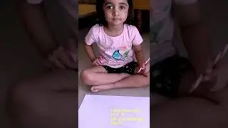 Corona drawing by kids