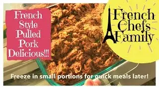 Pulled Pork Shoulder in Slow Cooker Recipe: The Best Shredded Pork Recipe for your Crock Pot!