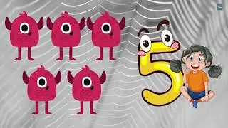 Lets count the Monsters | Learn Number 1 to 10 |  Numbers for kids |1-10 | SPARKLE WORLD