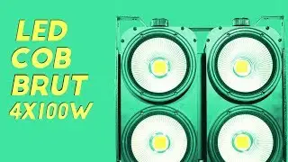 Led Brut Cob 4x100W  - Star Lighting Division
