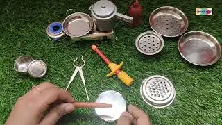Tiny Kitchen set | Real Miniature cooking set | Miniature cooking set | twinznest