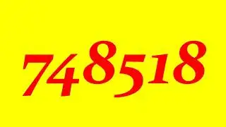 Colorful Numbers 1 to 999999999