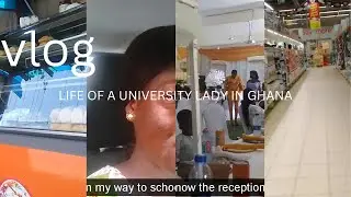 Life Of An Extroverted Introvert In Ghana//School Life Akan Wedding Grocery Shopping