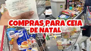 COMPRAS PARA CEIA DE NATAL 🛒🎄✨ | DB DA PONTA NEGRA MANAUS 