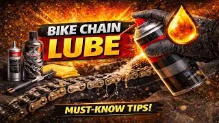 Correct Way to Lubricate Motorcycle Chain | One Mistake That Damages Your Bike Chain