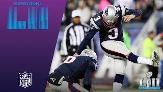 Kickers Don't Start Out Well in Super Bowl LII! | Eagles vs. Patriots | NFL Highlights