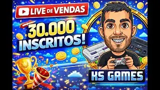 🔴 CORRE !!!  LIVE DE VENDAS !!! COMEMORAÇÃO 30K DE INSCRITOS  !!!!!! LIVE EXCLUSIVA!  😱