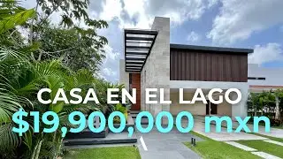 Casa en Venta en Lagos del Sol Cancún | Vista al Lago y Automatizada | 3 Recámaras
