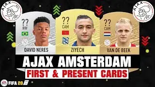 FIFA 20 | AJAX AMSTERDAM FIRST AND PRESENT CARDS 🧐💯| FT. ZIYECH, NERES, VAN DE BEEK... etc