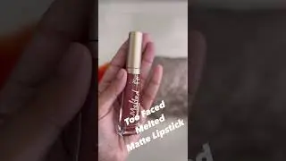 Too faced Melted Matte Lipstick #lipstick #lipsticktutorial #shorts #shortvideo #shortsvideo