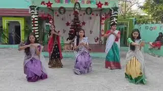 Priya Bharathi High school// Christmas celebrations// 7th & 9th class girls 