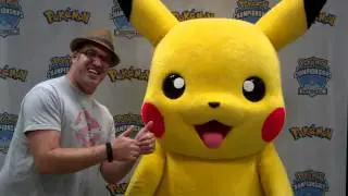 Big Ben interviews Pikachu at the 2012 Pokemon National Championships