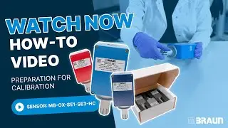 How to prepare  MB-OX-SE1 / -SE3 / MB-HC-SE1  sensor for calibration