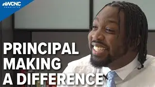 Young principal making a difference