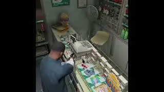Robbed a Store in GTA 5&hellip; Instant Police Chase 🚨