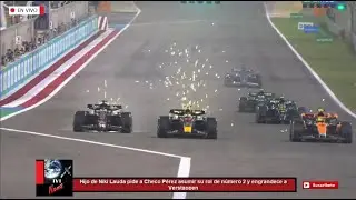 Fracasado hijo de Niki Lauda pide a Checo P&eacute;rez asumir su rol de n&uacute;mero 2 y engrandece a Verstappen