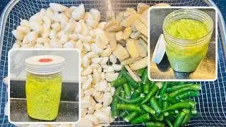 How to Make Ginger Garlic Paste with no preservatives . Easy to make at home!!!!