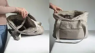 BAGSMART Tote Bag for Women with Yoga Mat Strap | Review