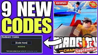 ⚡SEPTEMBER UPDATED CODES⚡MAD CITY CHAPTER 2 REDEEM CODES 2025 || MAD CITY CHAPTER 2 CODES