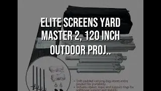 Elite Screens Yard Master 2, 120 inch Outdoor Proj..