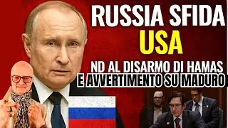 Il Cremlino Sfida gli Stati Uniti: No al Disarmo di Hamas e Avvertimento su Maduro!