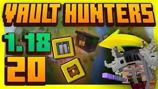 (Cacadores de Cofres) Mochilas e Elevadores? - Vault Hunters 1.18 EP20 PT-BR GAMEPLAY