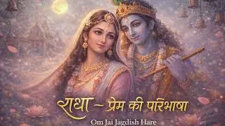 राधा &mdash; प्रेम की परिभाषा | Radha Krishna Bhakti Song | Divine Love Poetry | Vrindavan Bhajan