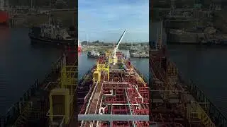 Oil tanker &ldquo;Stella Theresa&rdquo; departs Stanlow on the Manchester Ship Canal. #ship