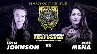 Erin Johnson Vs. Cece Mena Medusa 5 JJS commentary