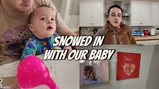 Застряли дома во время снежной бури ❄️ | Выходные из нашей жизни