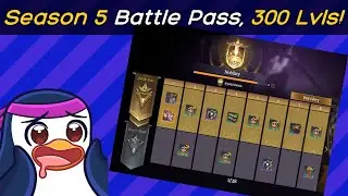 300 level Max! Season 5 Battle Pass First Look - Season 5 Preview Event