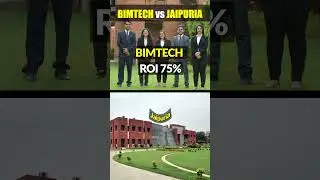 BIMTECH vs Jaipuria: Which Business School is Right for You? #shorts