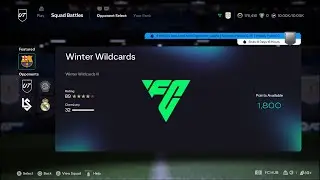 EA SPORTS FC 26 Squad Battles Rewards Jan 4th & Winter Wildcards Featured Team